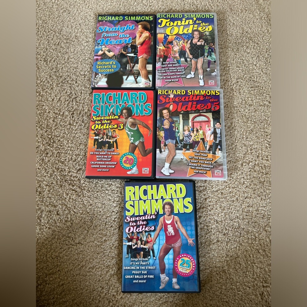 5 Richard Simmons SWEATIN’ TO THE OLDIES